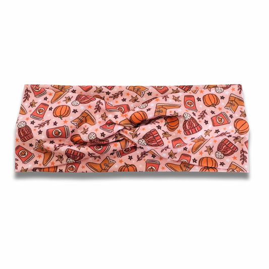 Fall Girl Sweetheart Headband (or removable tie option) Sewing Sweethearts Sweetheart