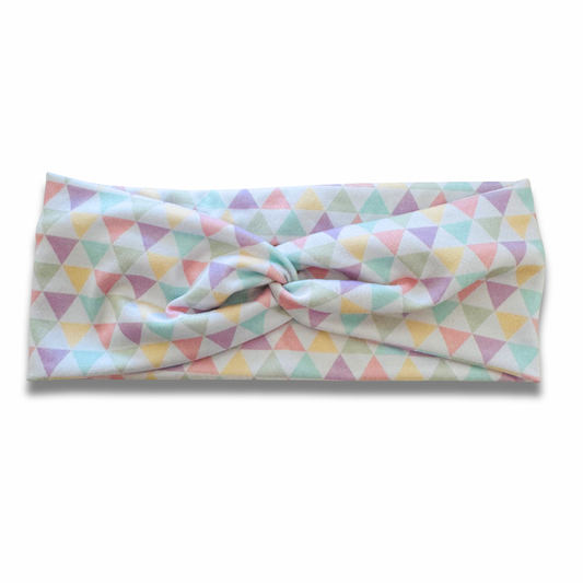 Rainbow Tessellate Sweetheart Headband (or removable tie option) Sewing Sweethearts Sweetheart