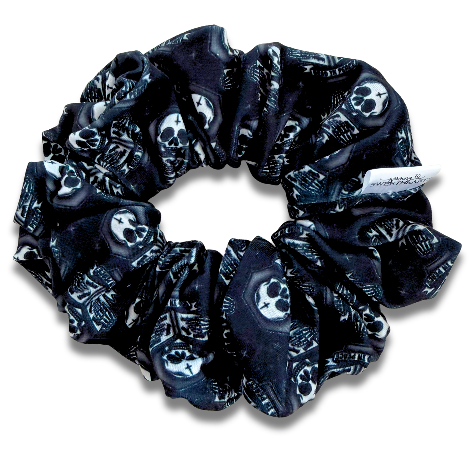 Read in Peace Scrunchie Sewing Sweethearts