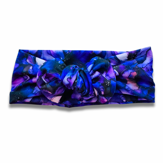 Purple Petals Sweetie Headband Sewing Sweethearts
