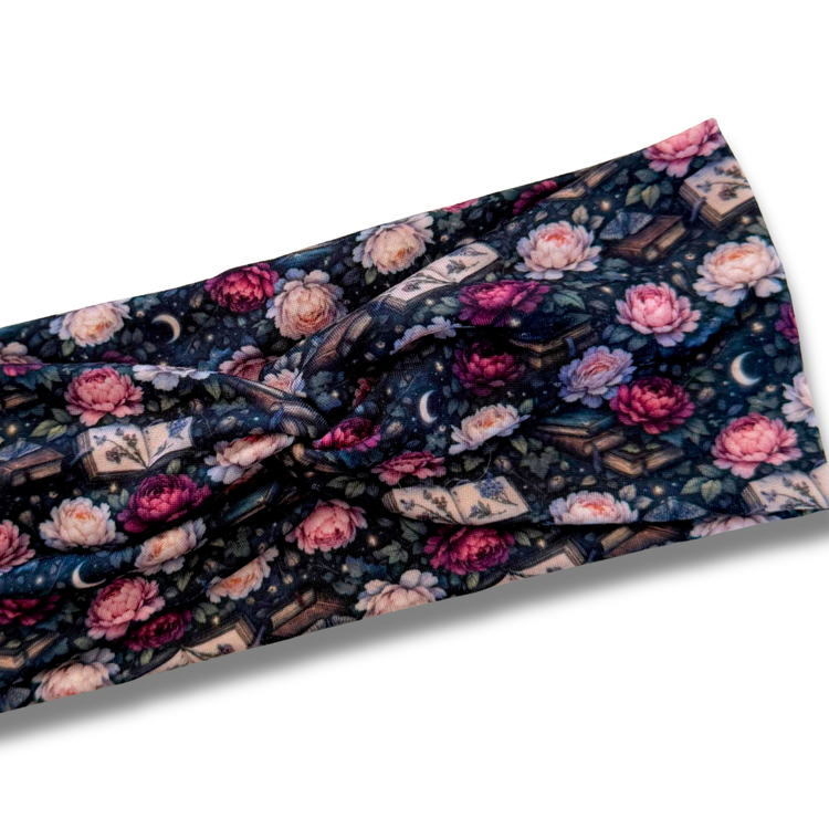 Moon Garden Books Sweetheart Headband (or removable tie option) Sewing Sweethearts