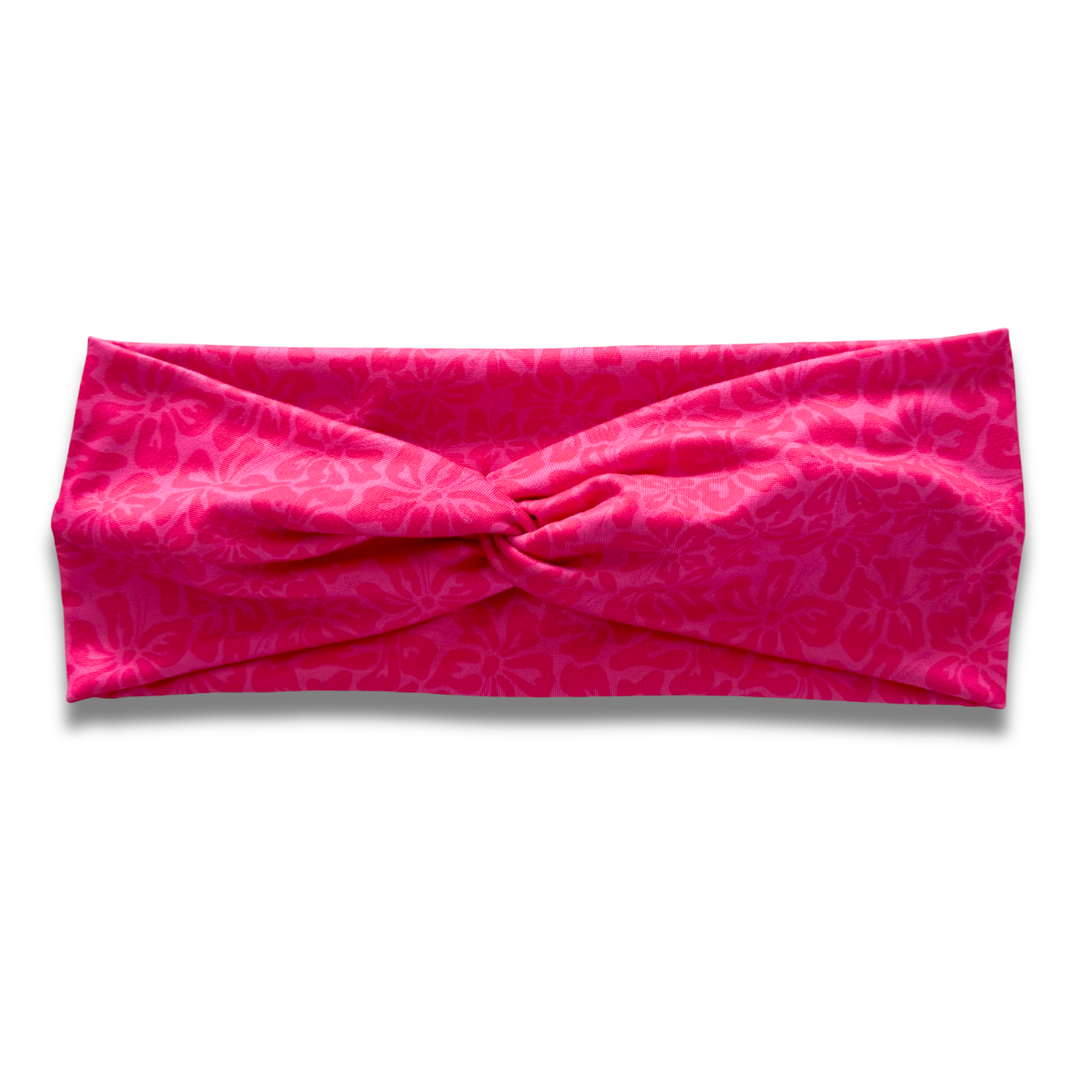 Tropical Blooms in Fuchsia Sweetheart Headband Sewing Sweethearts