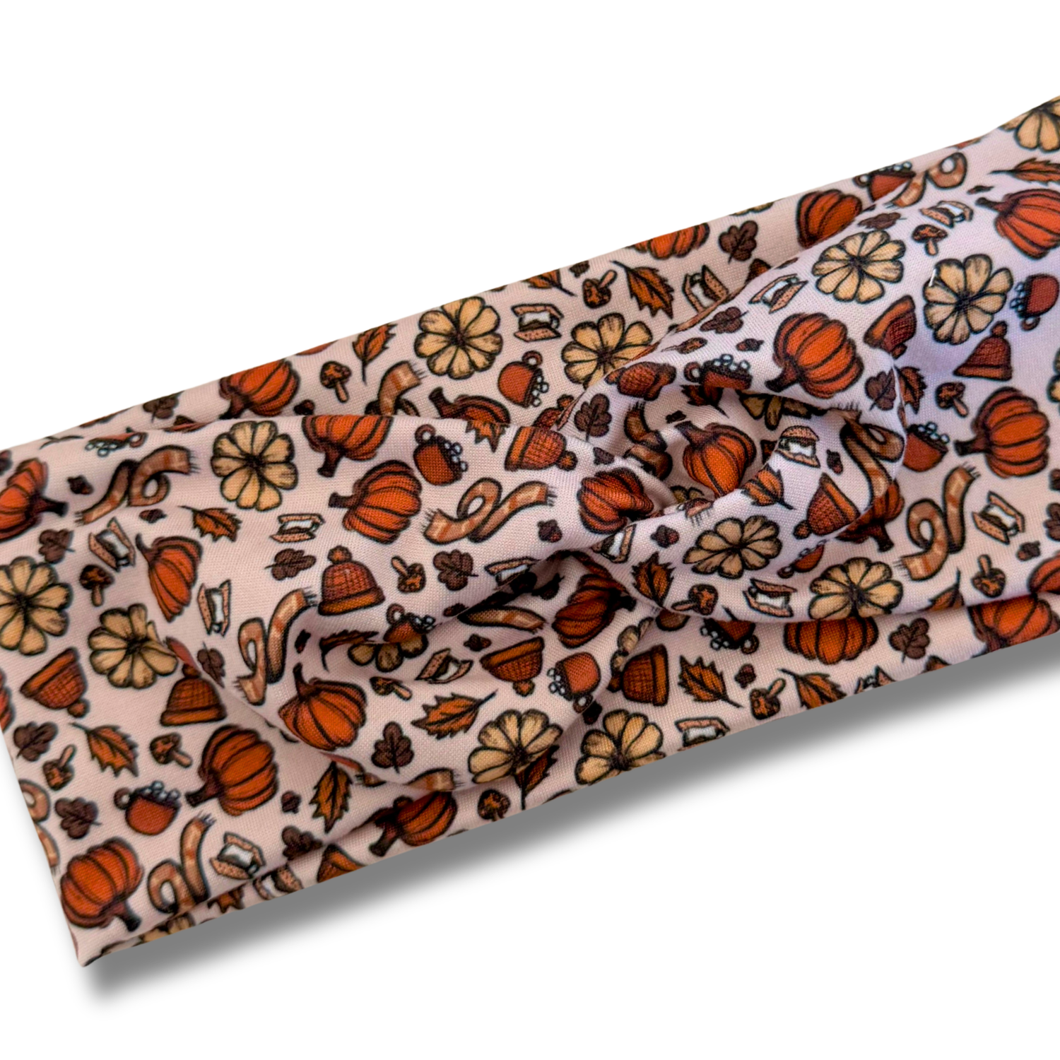 Fall Smores Sweetheart Headband (or removable tie option) Sewing Sweethearts