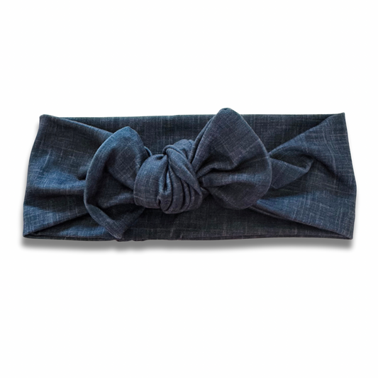 Coal Linen Style Sweetie Headband Sewing Sweethearts