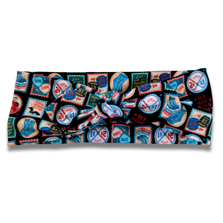 Heated Romance (v.2) Sweetheart Headband (or removable tie option) Sewing Sweethearts Sweetheart with Removable Tie