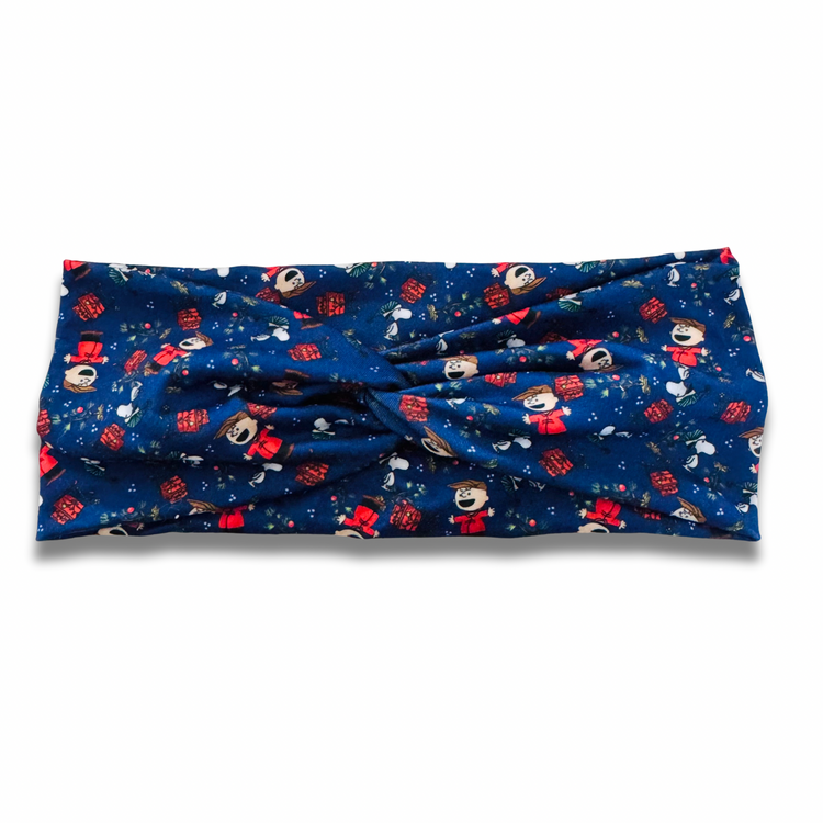 Peanuts Christmas Sweetheart Headband (or removable tie option)