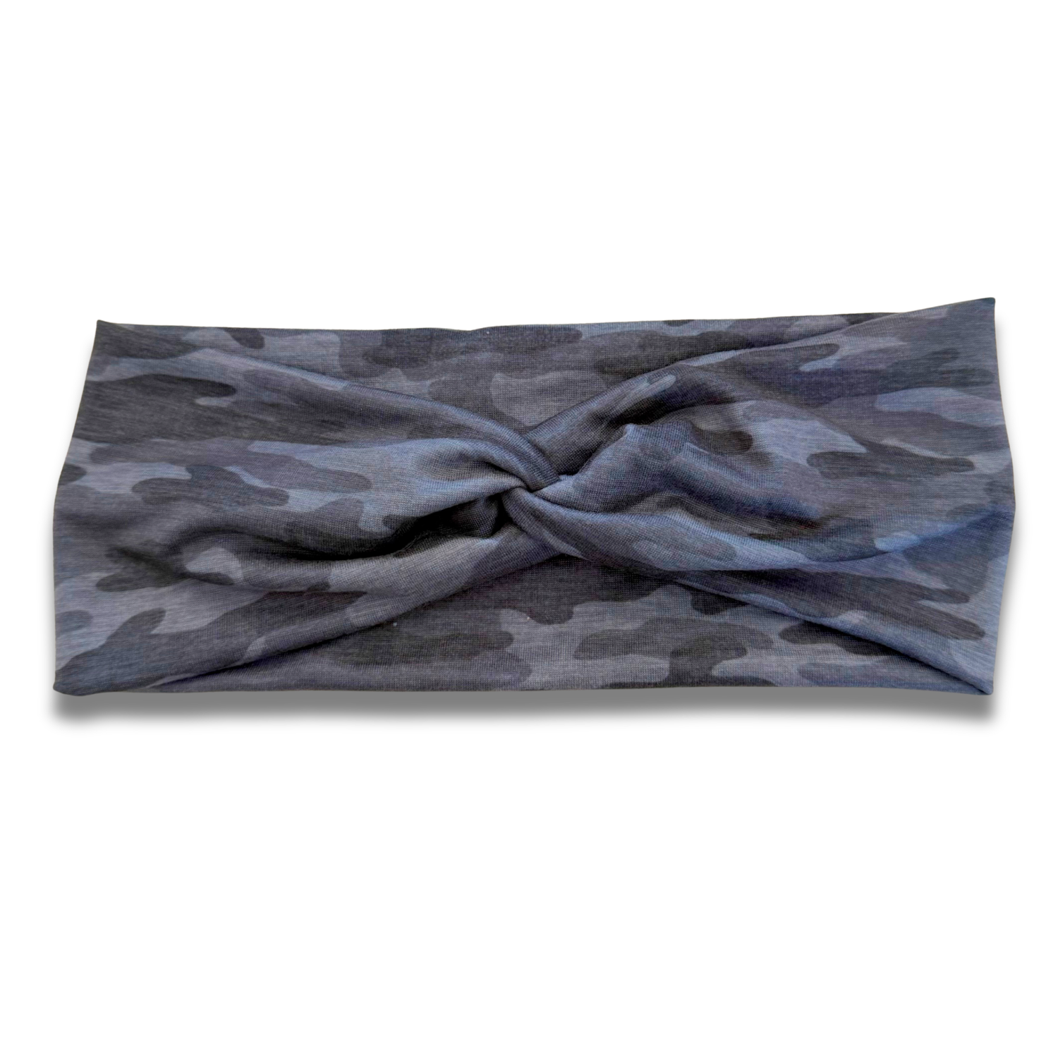 Black Camo Sweetheart Headband (or removable tie option) Sewing Sweethearts Sweetheart