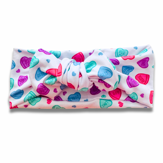 Candy Hearts Sweetie Headband Sewing Sweethearts
