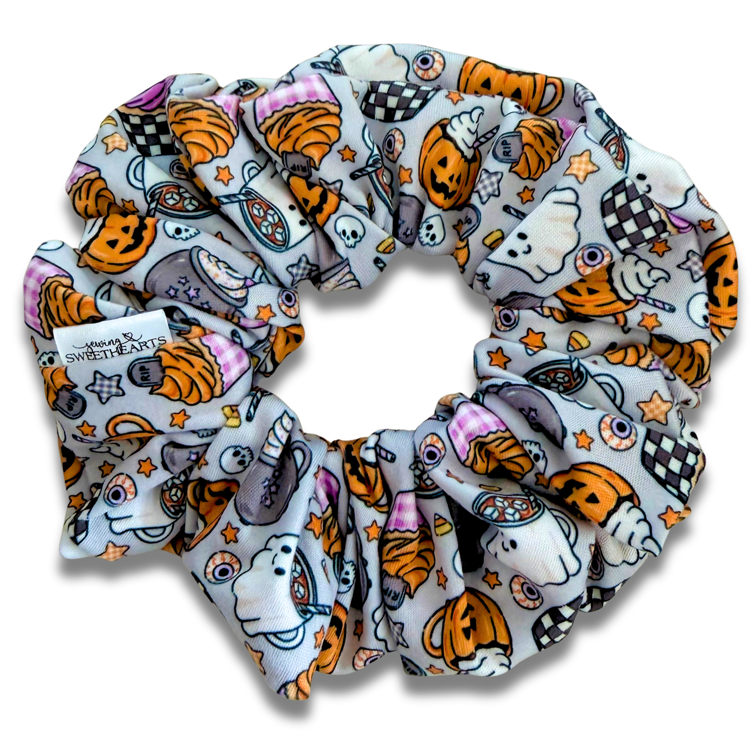 Spooky Treats Scrunchie Sewing Sweethearts