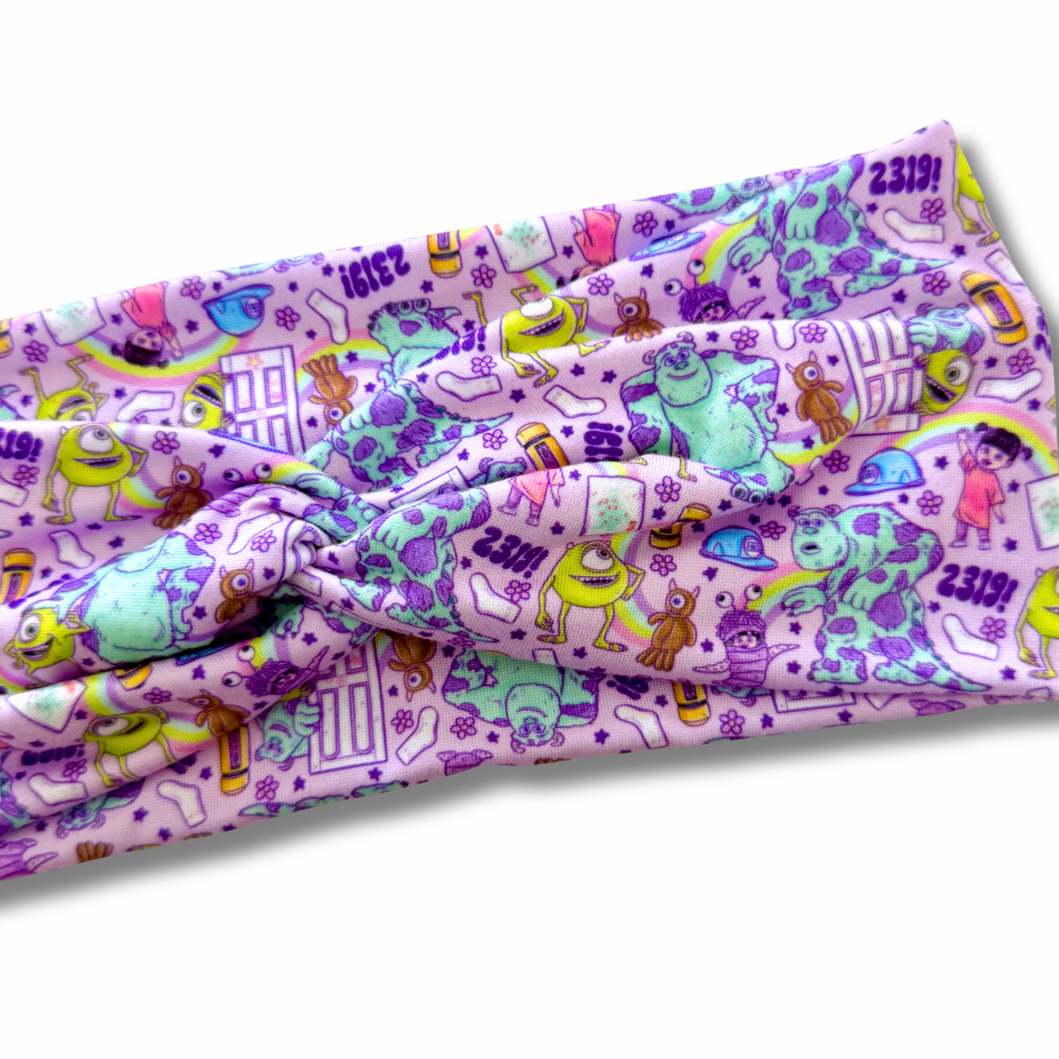 Monsters Sweetheart Headband (or removable tie option) Sewing Sweethearts