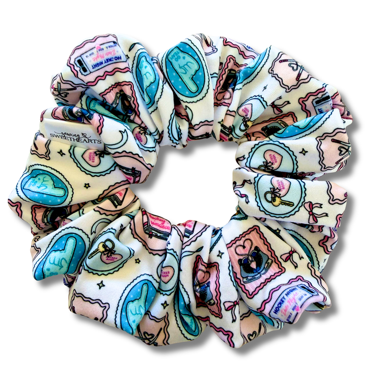 Hockey Romance (v.2) Scrunchie Sewing Sweethearts
