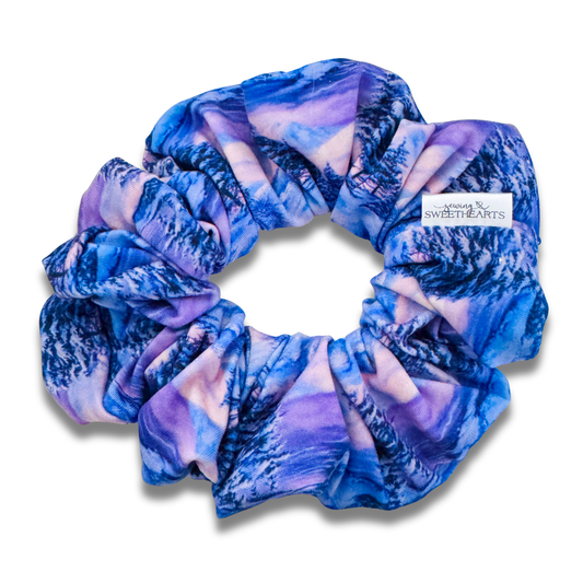 Winter Wonderland Scrunchie Sewing Sweethearts