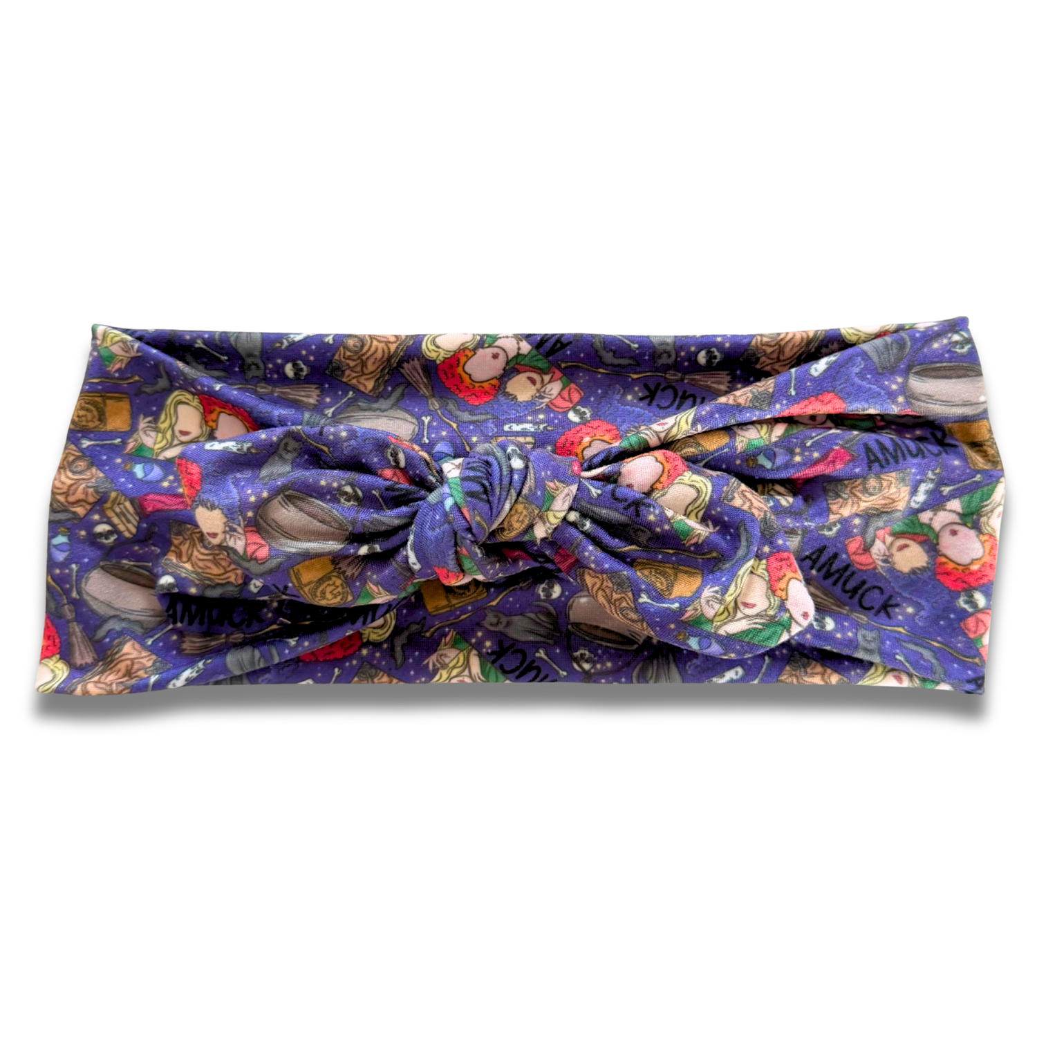 Hocus Amuck Sweetheart Headband (or removable tie option) Sewing Sweethearts Sweetheart with Removable Tie