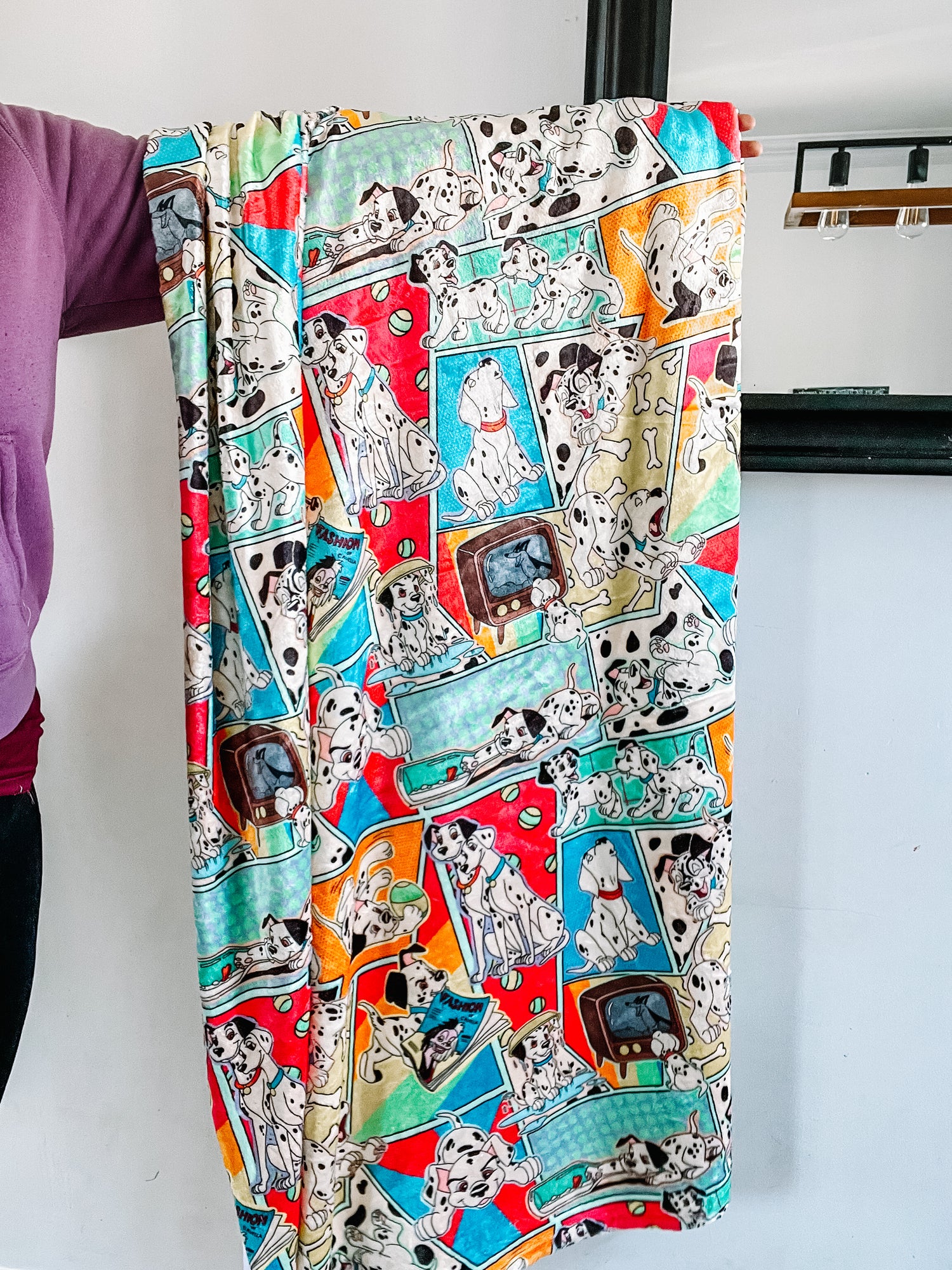 101 Dogs Minky Blanket PREORDER (~4 weeks before shipping) Sewing Sweethearts