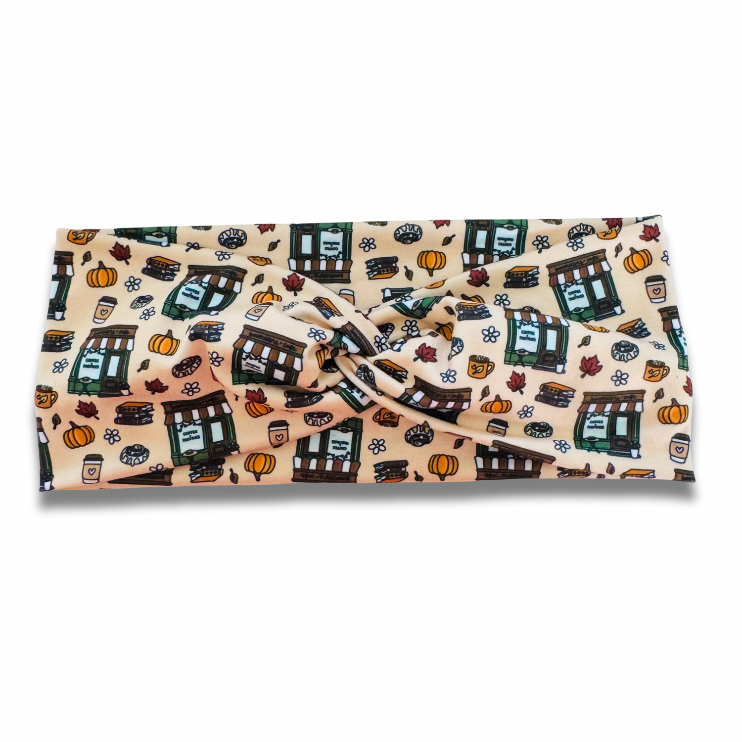 Bookstore Cafe Sweetheart Headband (or removable tie option) Sewing Sweethearts Sweetheart