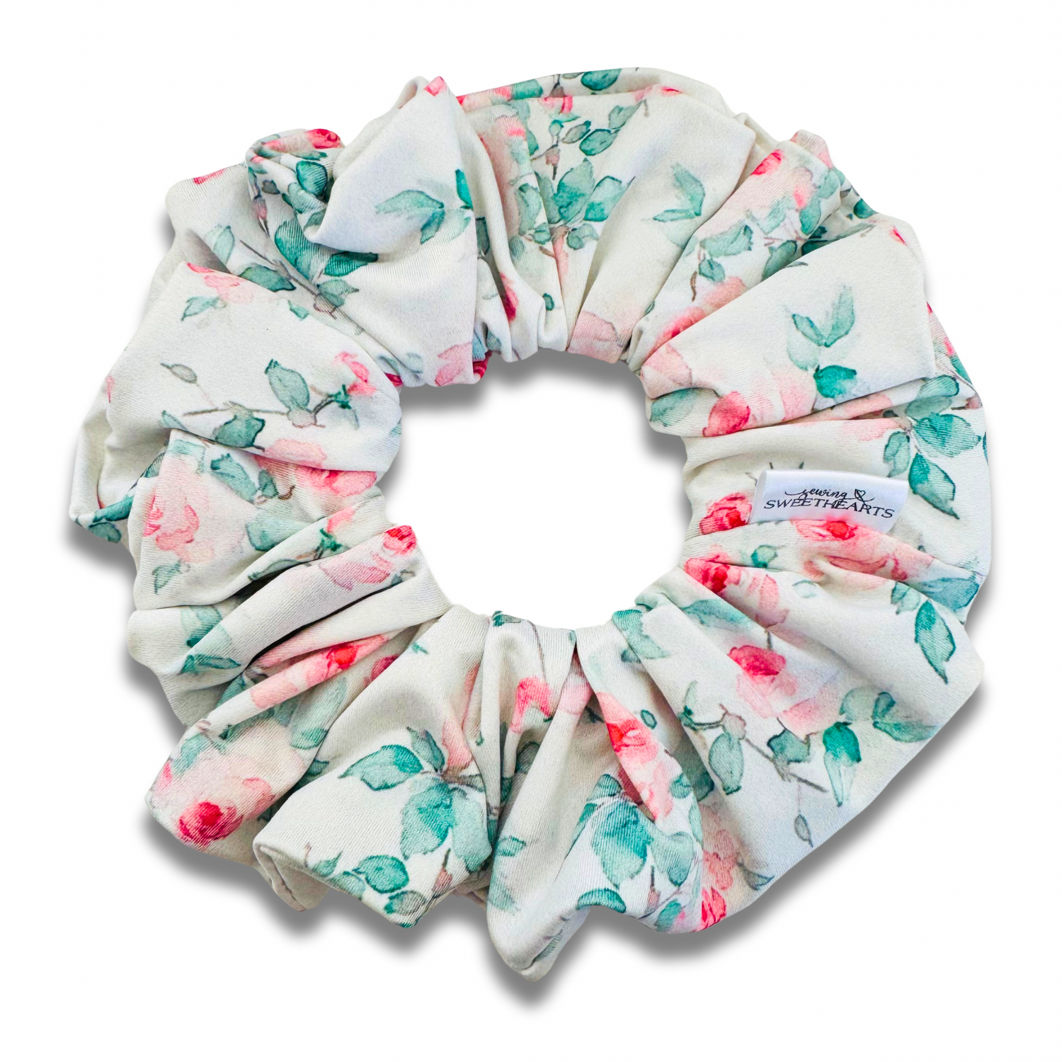 Roses Scrunchie Sewing Sweethearts