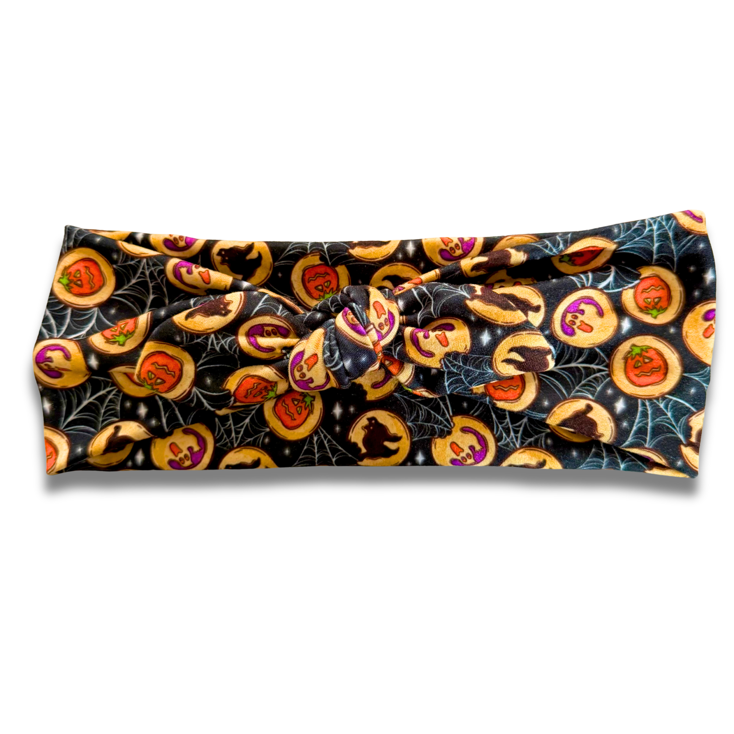 Halloween Cookies Sweetheart Headband (or removable tie option) Sewing Sweethearts Sweetheart with Removable Tie