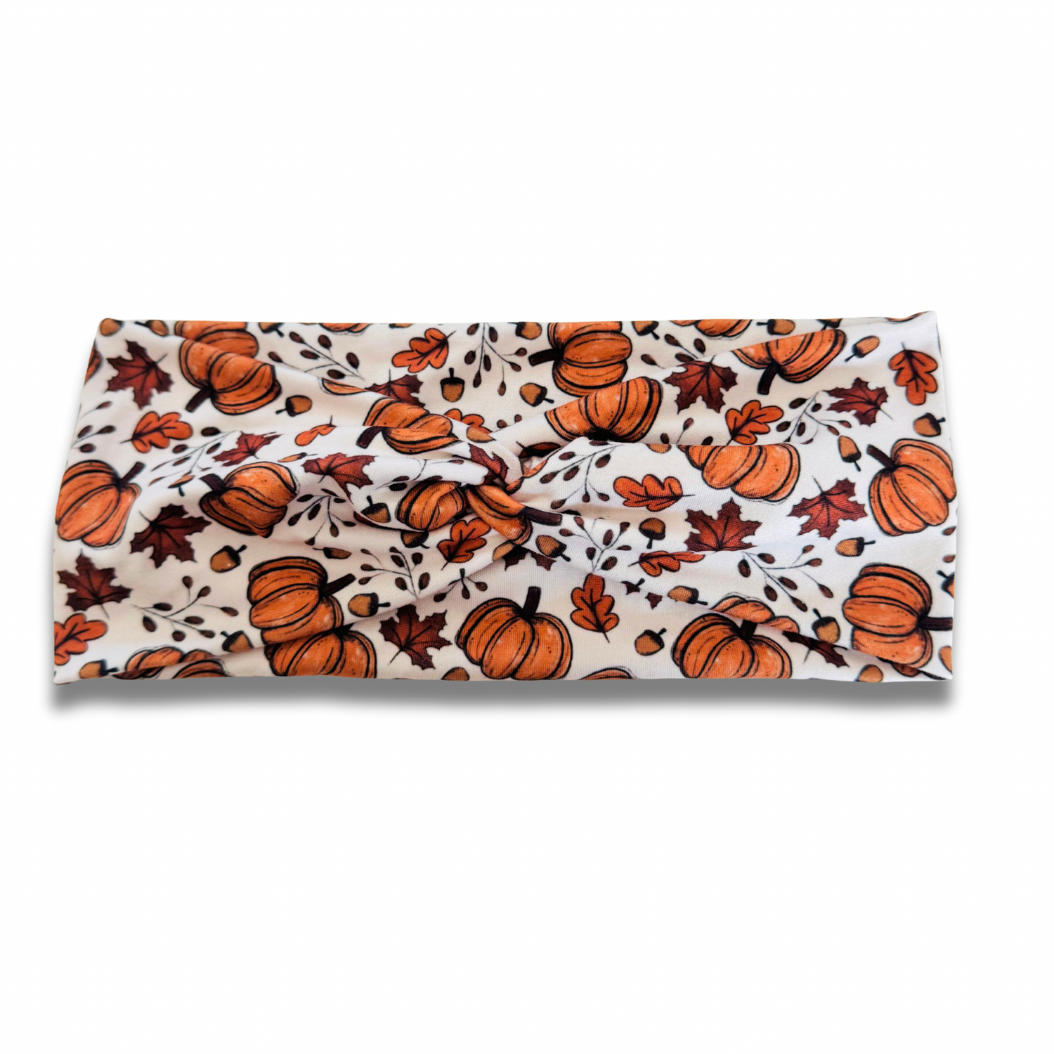 Autumn Harvest Sweetheart Headband (or removable tie option) Sewing Sweethearts Sweetheart