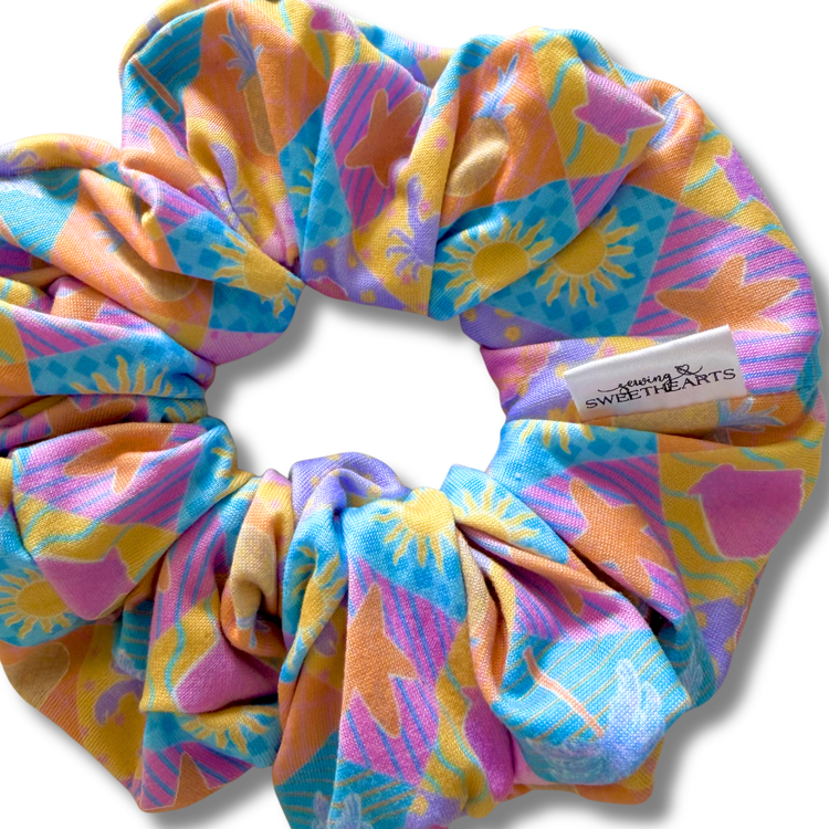 Summer Is Beachy Scrunchie Sewing Sweethearts