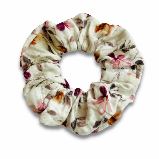 Morning Blossom Muslin Scrunchie  Sewing Sweethearts   