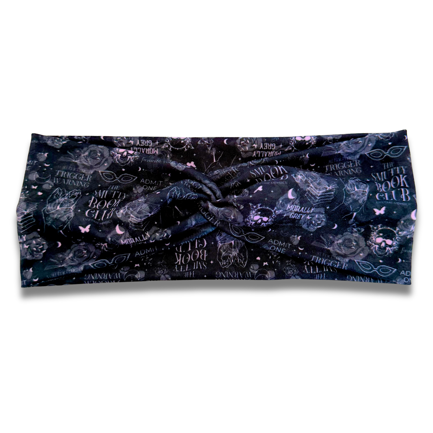 Trigger Warnings Sweetheart Headband (or removable tie option) Sewing Sweethearts Sweetheart