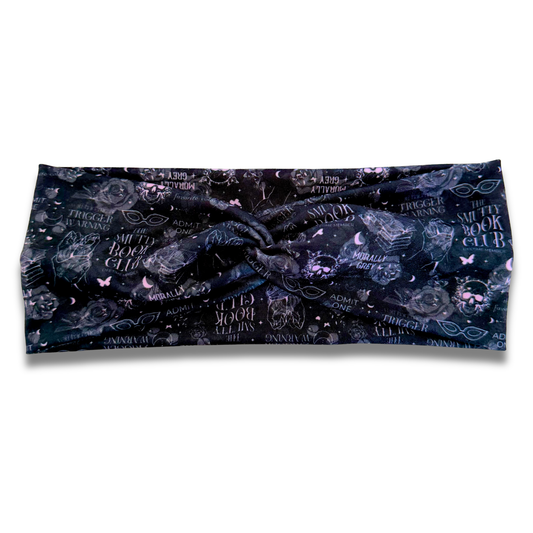 Trigger Warnings Sweetheart Headband (or removable tie option) Sewing Sweethearts Sweetheart