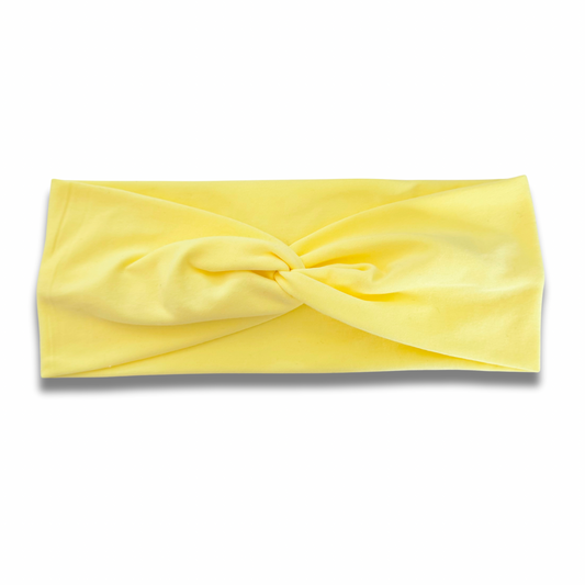 Lemon Yellow Sweetheart Headband Sewing Sweethearts