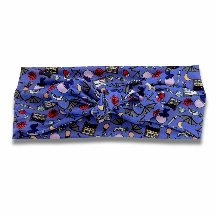 A Court Of (v.2) Sweetheart Headband (or removable tie option) Sewing Sweethearts Sweetheart with Removable Tie