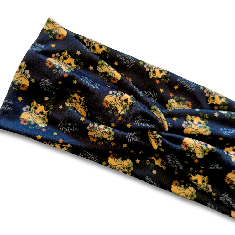 Hakuna Sweetheart Headband (or removable tie option) Sewing Sweethearts