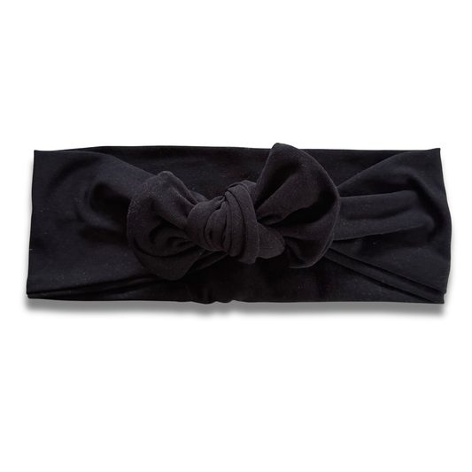 Black Sweetie Headband Sewing Sweethearts