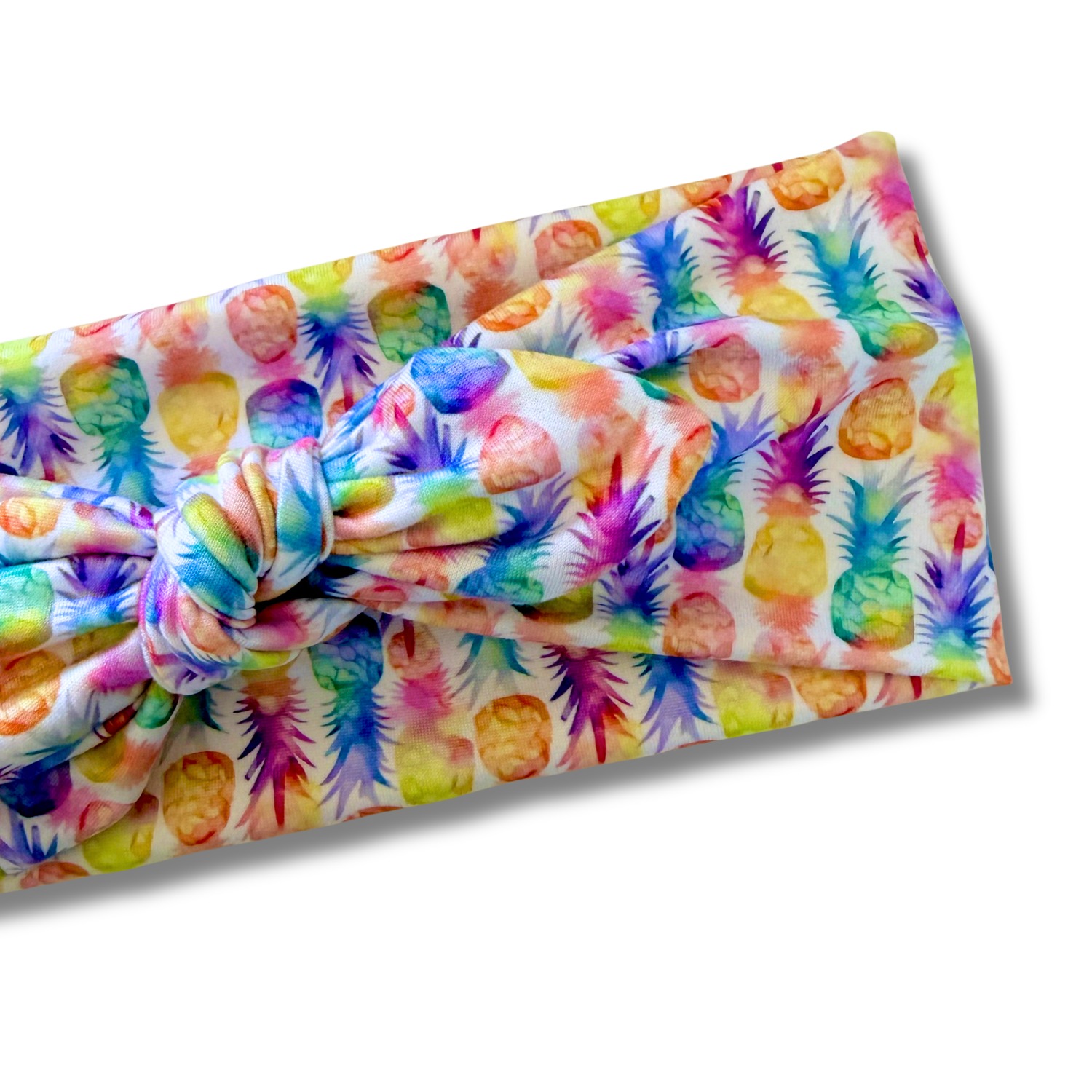 Pineapples Sweetheart Headband (or removable tie option) Sewing Sweethearts