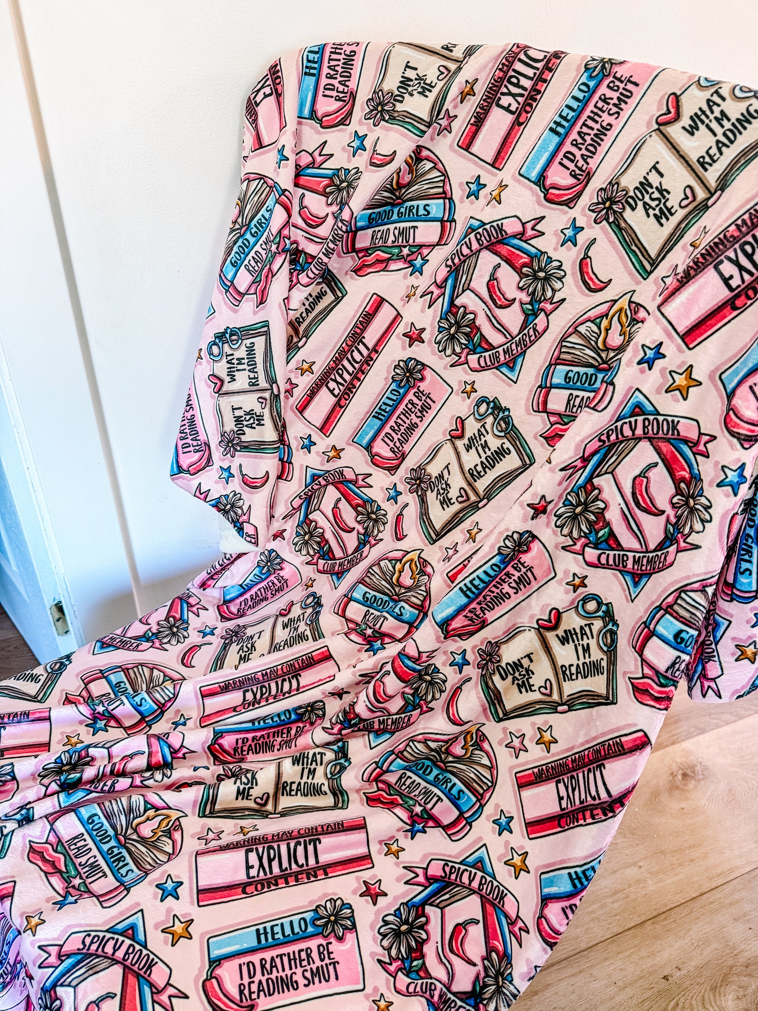 Smut Minky Blanket PREORDER (~4 weeks before shipping) Sewing Sweethearts