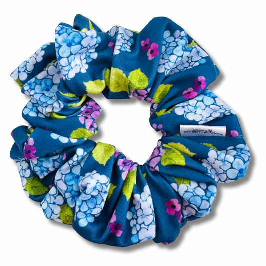 Hydrangea Whisper Scrunchie Sewing Sweethearts