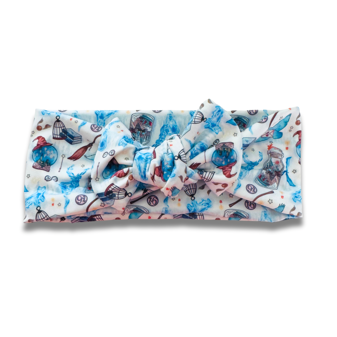 Blue Wizard Sweetie Headband Sewing Sweethearts