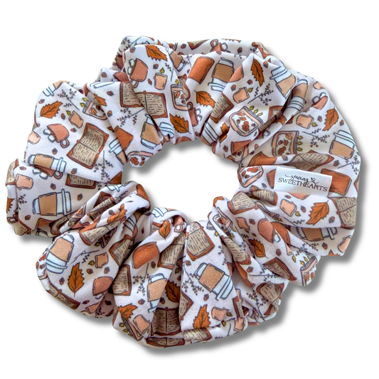 Cozy Fall Things Scrunchie Sewing Sweethearts