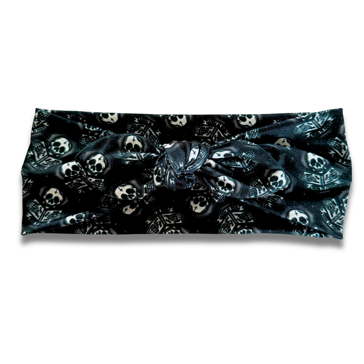Read in Peace Sweetheart Headband (or removable tie option) Sewing Sweethearts Sweetheart with Removable Tie