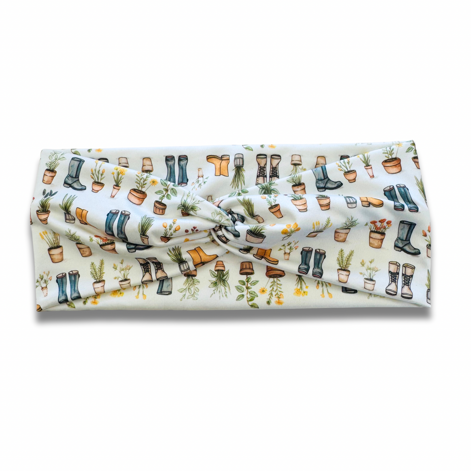 Gardening Sweetheart Headband (or removable tie option) Sewing Sweethearts Sweetheart