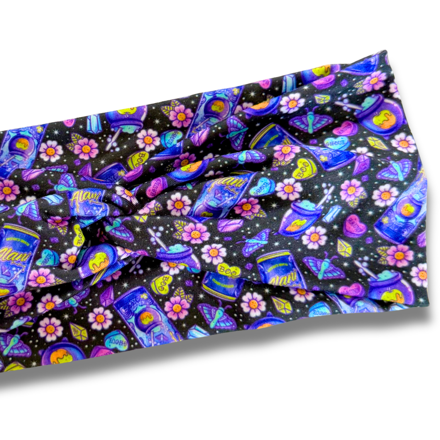 Witches Brew Sweetheart Headband (or removable tie option) Sewing Sweethearts