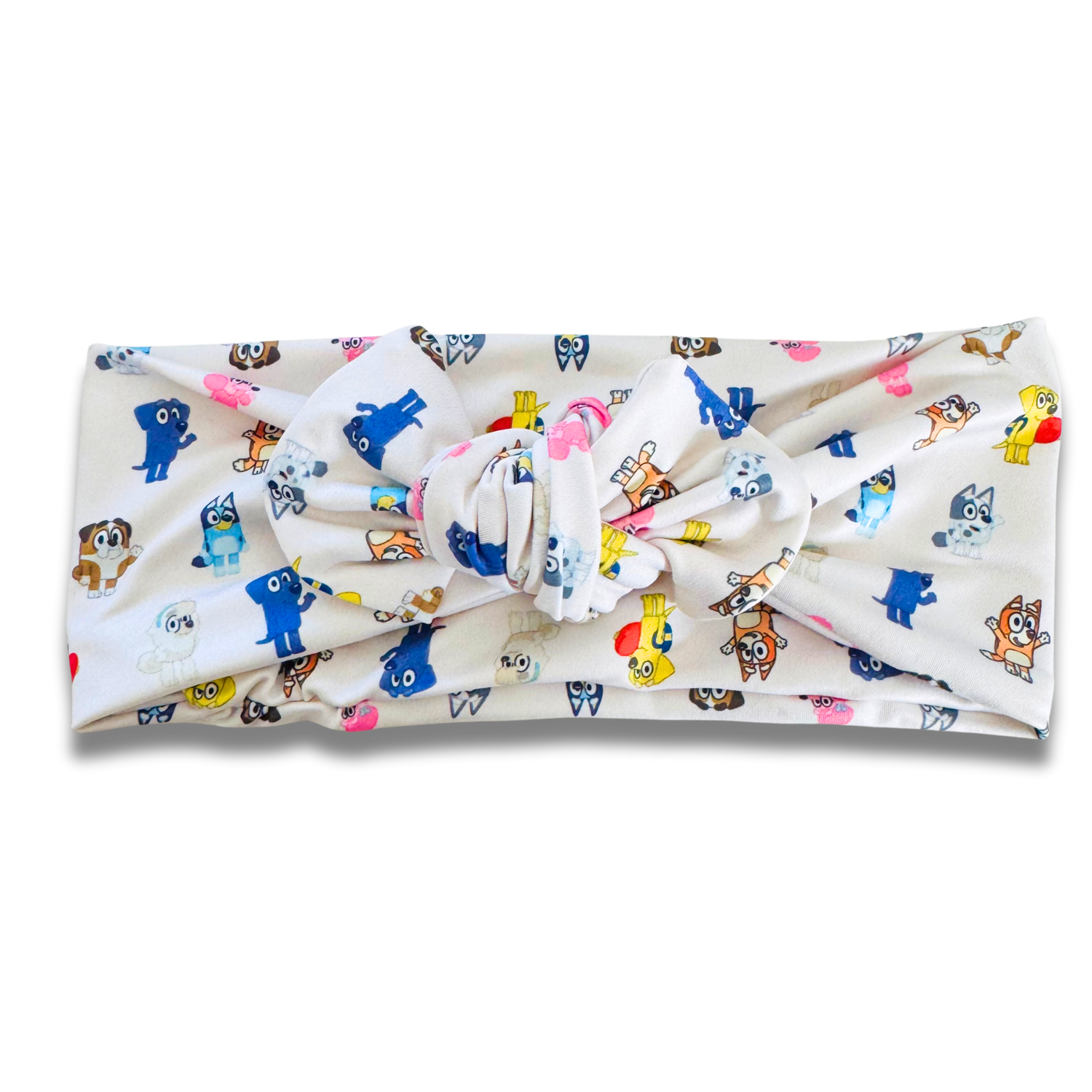 Blue Dog Sweetie Headband Sewing Sweethearts
