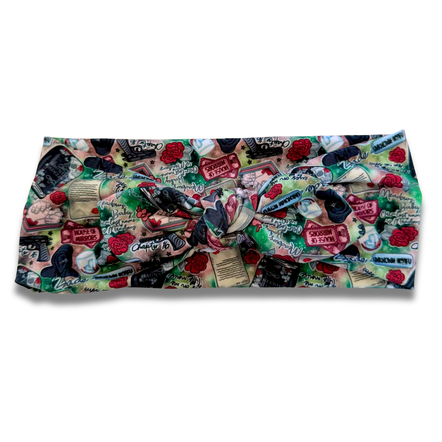 Adeline (v.2) Sweetheart Headband (or removable tie option) Sewing Sweethearts Sweetheart with Removable Tie