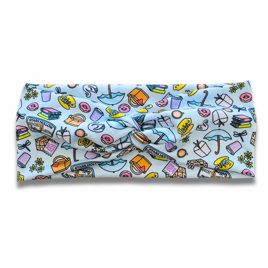 GG Spring Fling Sweetheart Headband (or removable tie option) Sewing Sweethearts Sweetheart