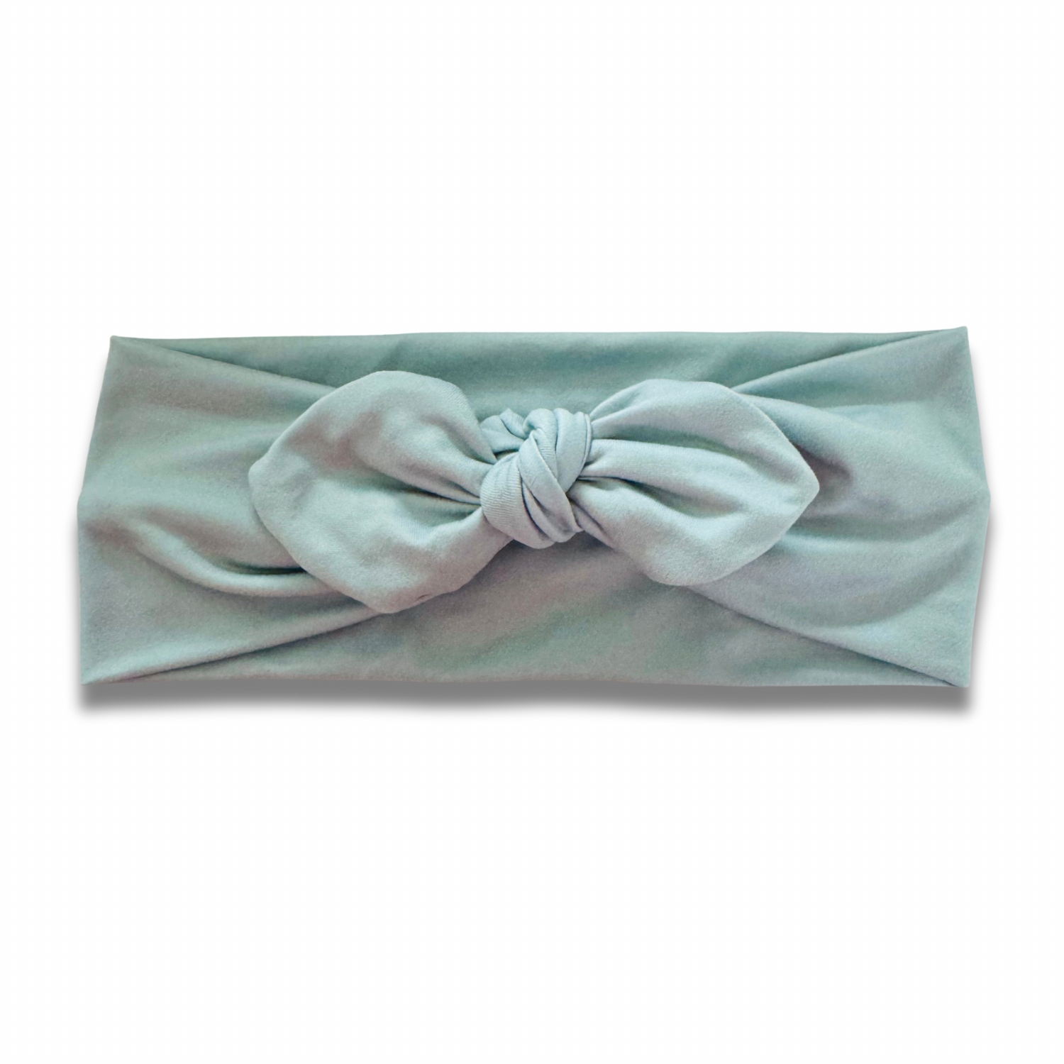 Dusty Sage Sweetheart Headband (or removable tie option) Sewing Sweethearts Sweetheart with Removable Tie