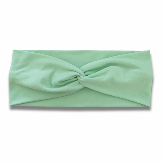 Mint Sweetheart Headband (or removable tie option) Sewing Sweethearts Sweetheart