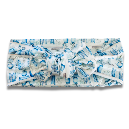 Blue Library Sweetie Headband Sewing Sweethearts