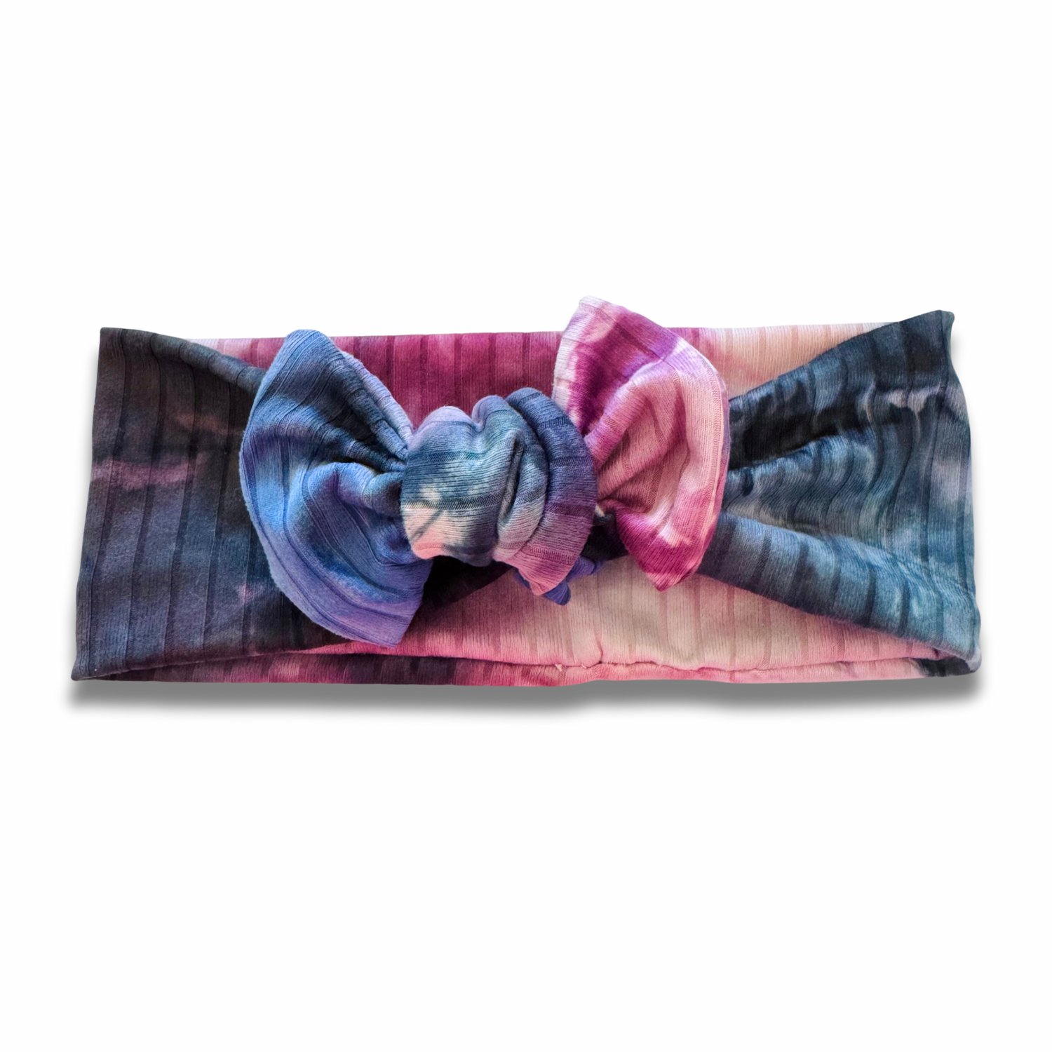 Tie Dye Ribbed Sweetie Headband Sewing Sweethearts