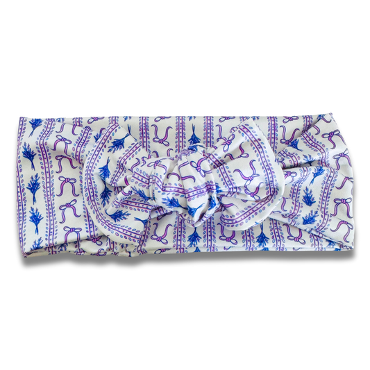 Lavender Coquette Sweetie Headband Sewing Sweethearts