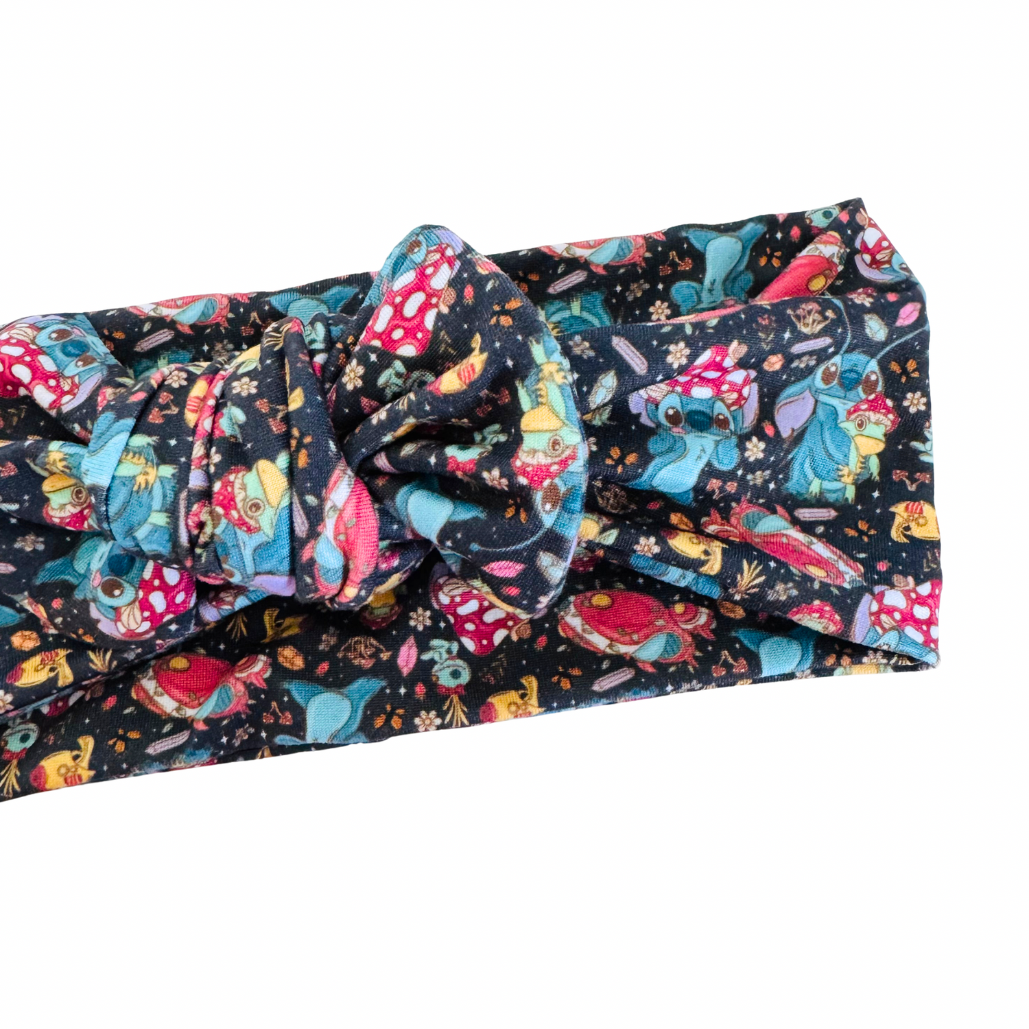 Cottagecore Blue Alien Sweetie Headband Sewing Sweethearts