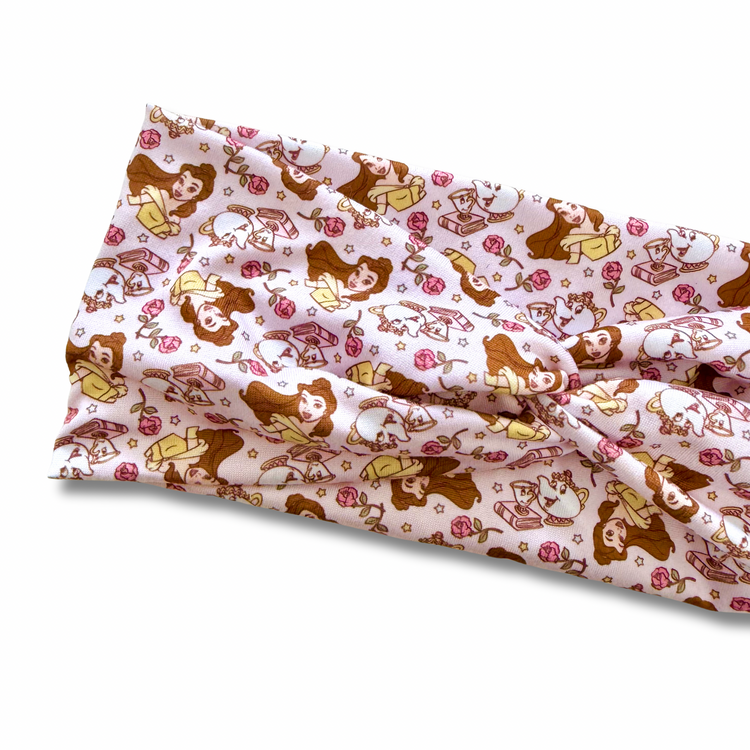 Beauty Princess Sweetheart Headband (or removable tie option) Sewing Sweethearts