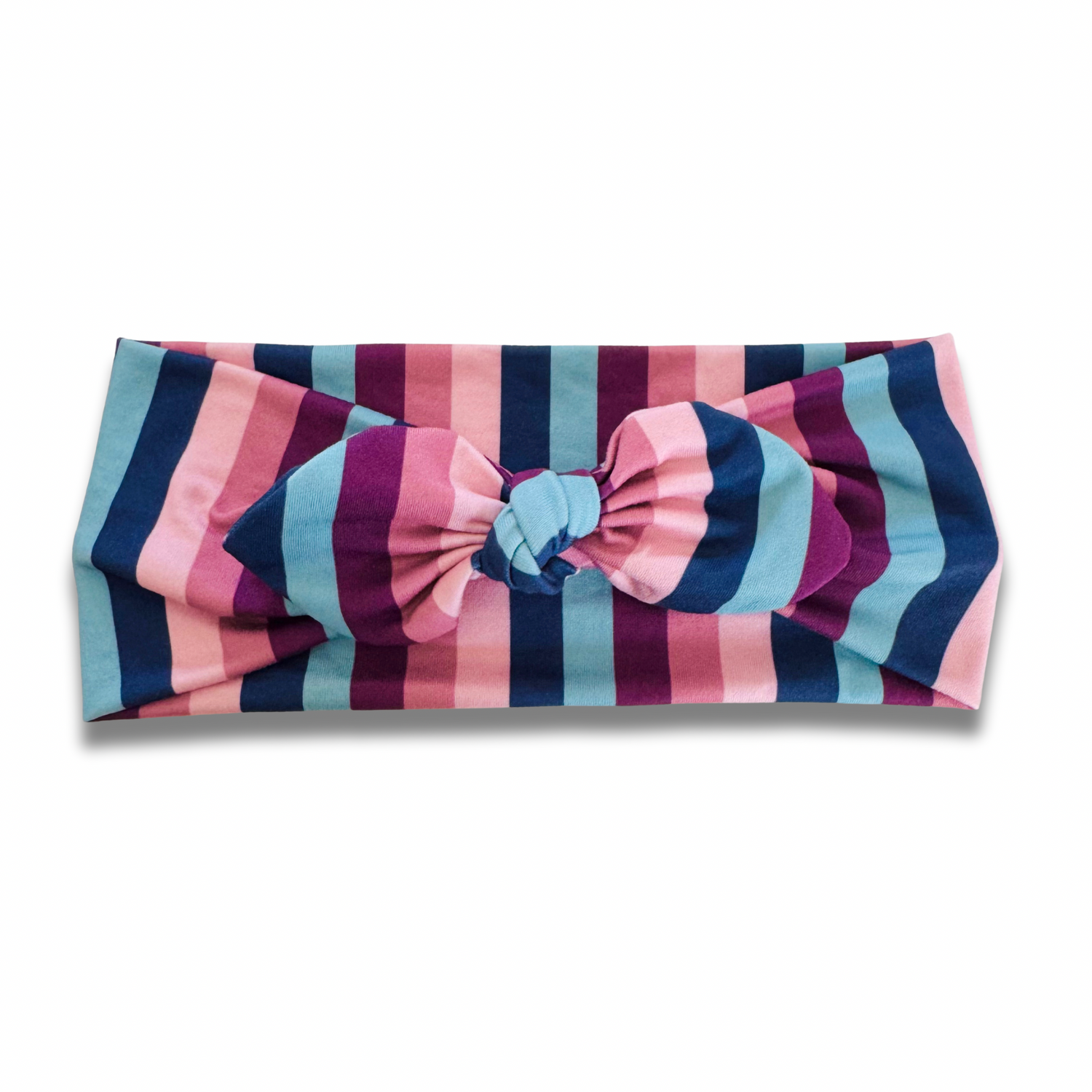 Fall Stripes Sweetheart Headband (or removable tie option) Sewing Sweethearts Sweetheart with Removable Tie
