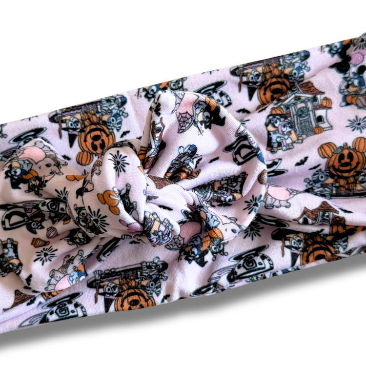 Not So Scary Blue Dog Sweetie Headband